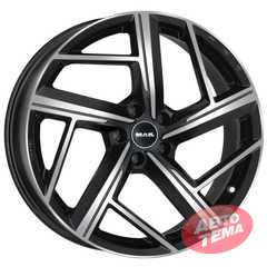 Купити Легковий диск MAK QVATTRO BLACK MIRROR R20 W8.5 PCD5x112 ET38 DIA57.1