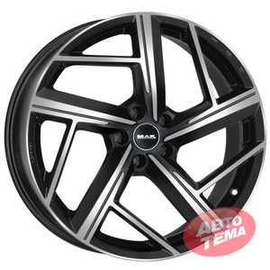 Купити Легковий диск MAK QVATTRO BLACK MIRROR R20 W8.5 PCD5x112 ET38 DIA57.1