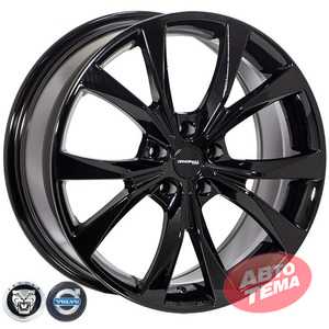 Купити Легковий диск ZW 9097 Black R18 W8 PCD5x108 ET40 DIA63.4