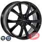 Купити Легковий диск ZW 9097 Black R18 W8 PCD5x108 ET40 DIA63.4