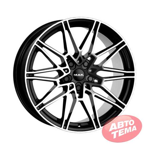 Купити Легковий диск MAK Koenig-D Black Mirror R20 W9 PCD5x112 ET25 DIA66.6