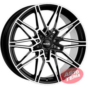 Купить Легковой диск MAK Koenig-D Black Mirror R20 W10.5 PCD5x112 ET39 DIA66.6