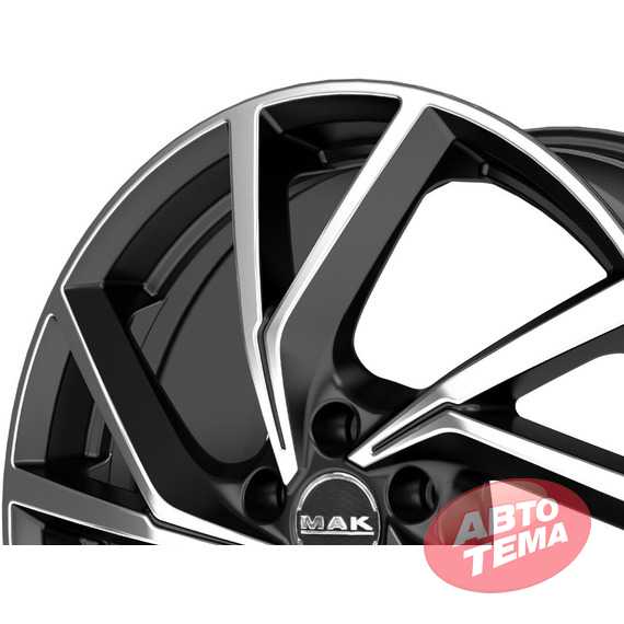 Купить Легковой диск MAK KASSEL BLACK MIRROR R18 W8 PCD5x112 ET30 DIA57.1