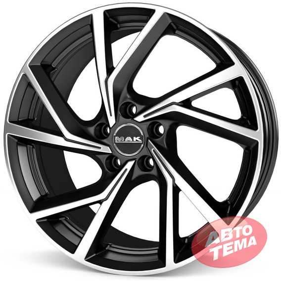 Купити Легковий диск MAK KASSEL BLACK MIRROR R18 W8 PCD5x114.3 ET50 DIA64.1