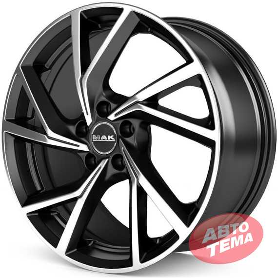 Купити Легковий диск MAK KASSEL BLACK MIRROR R19 W7.5 PCD5x114.3 ET47 DIA67.1