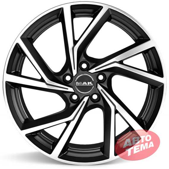 Купити Легковий диск MAK KASSEL BLACK MIRROR R19 W8.5 PCD5x112 ET45 DIA66.45
